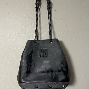 Disney x Loungefly Nightmare Before Christmas Chain Handle Shoulder Bucket Bag